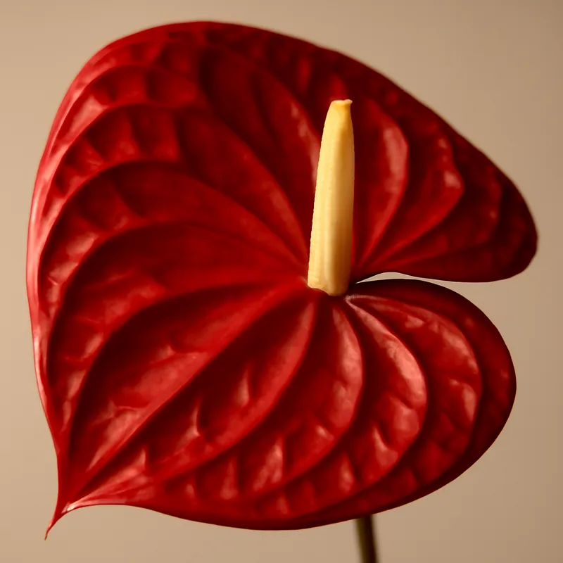 Anthurium (flamingoblomma) – Red – bilde 2
