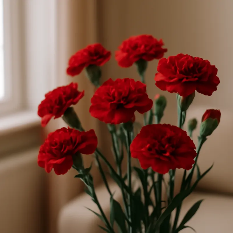 Carnation – Red – bilde 3