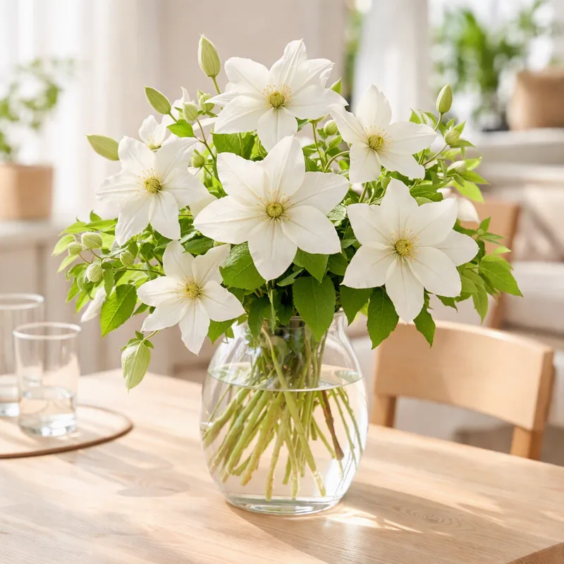 Clematis – White – bilde 2