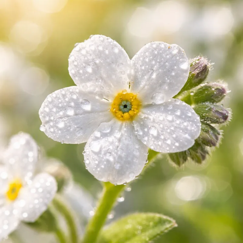 Forget-me-not – White – bilde 1