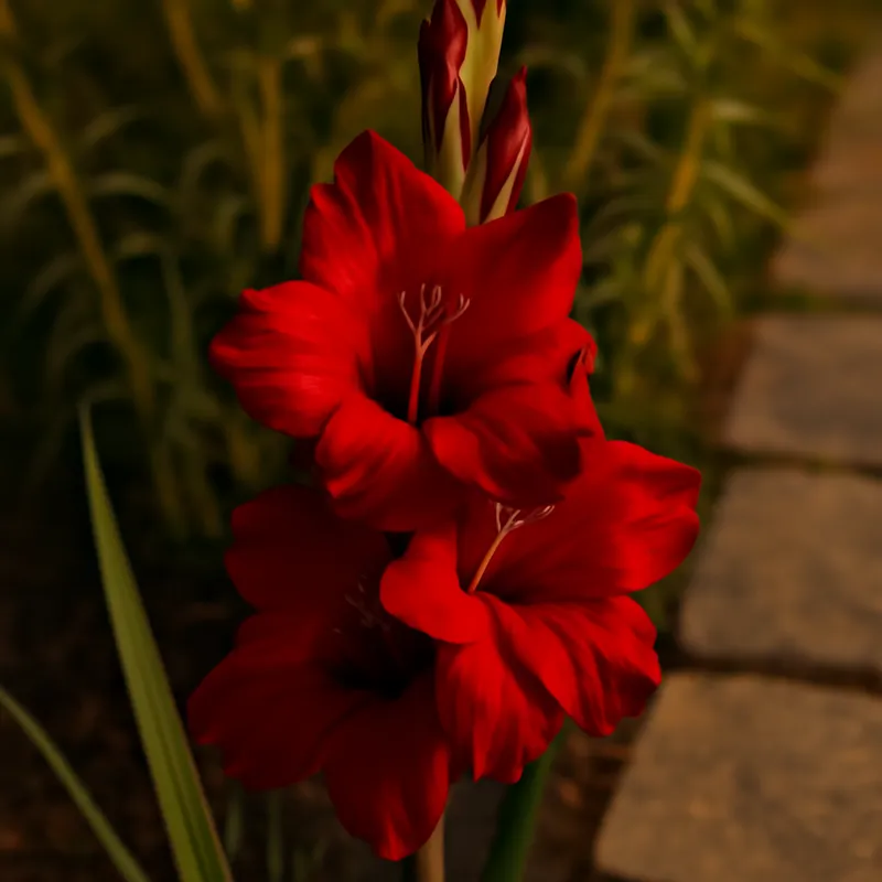 Gladiolus – Red – bilde 4