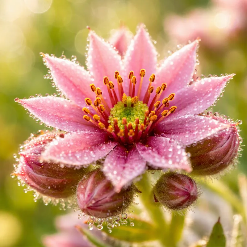 Houseleek – Pink – bilde 1