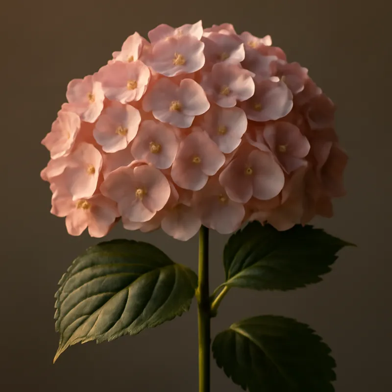 Hydrangea – large-flowered ornamental flower