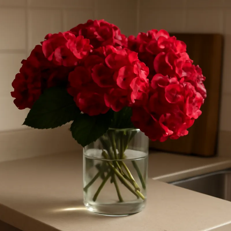 Hydrangea – Red – bilde 3