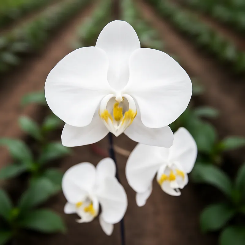 Orchid (brudorkidé) – White – bilde 4