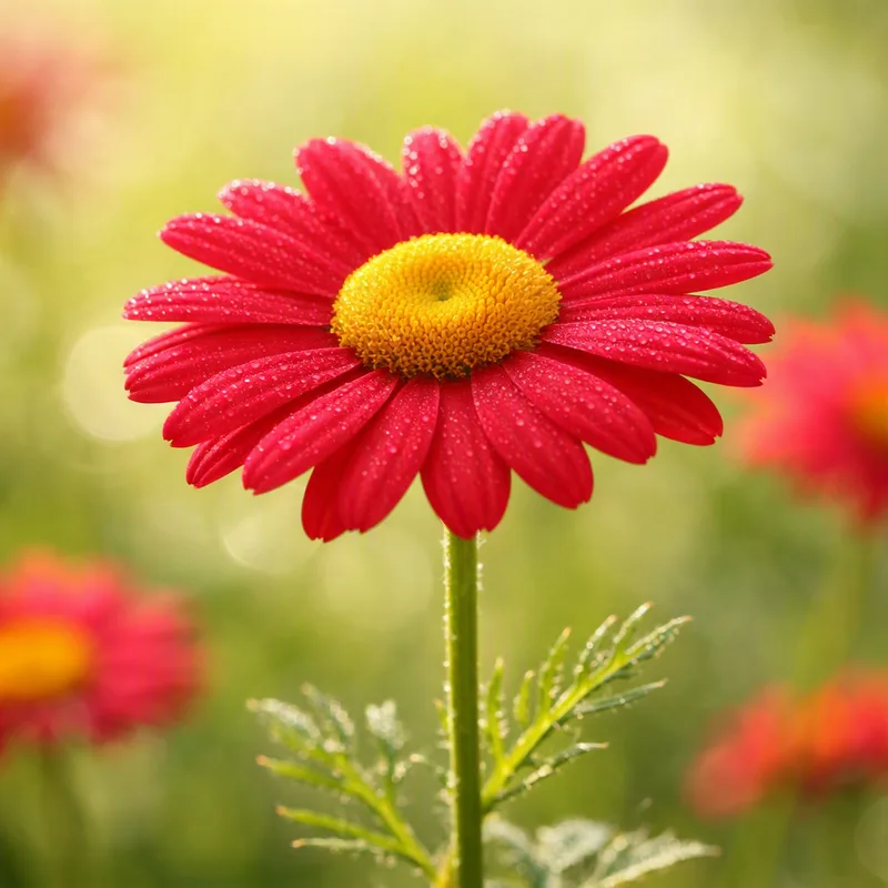 Ox-eye Daisy – Red – bilde 1