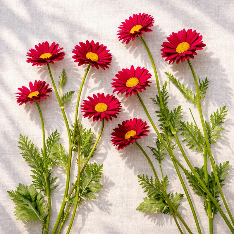 Ox-eye Daisy – Red – bilde 4