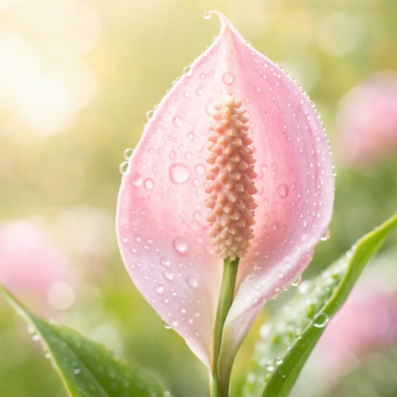 Peace lily – Pink – bilde 1