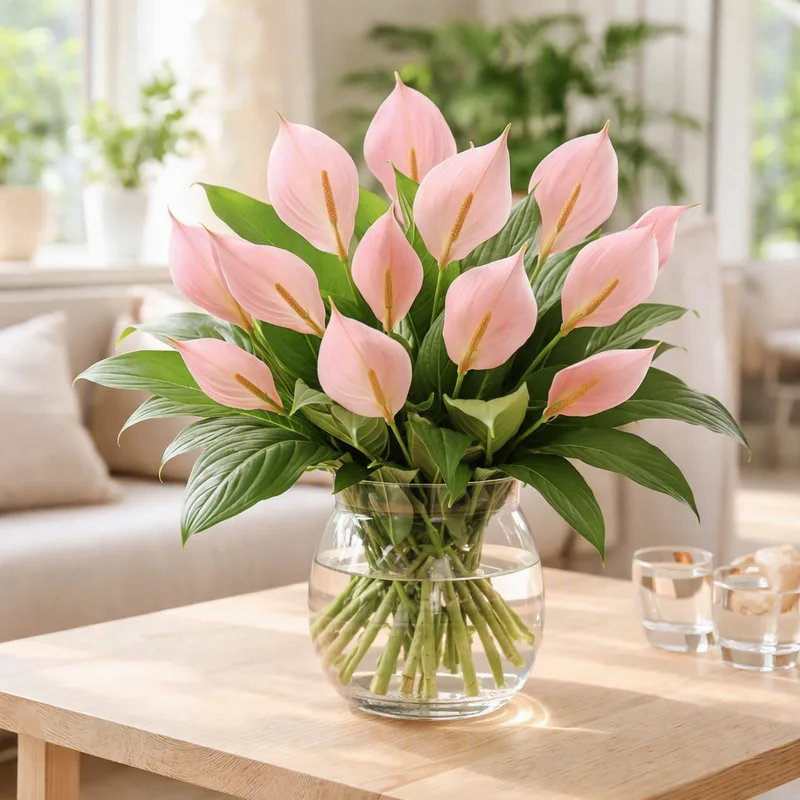 Peace lily – Pink – bilde 2