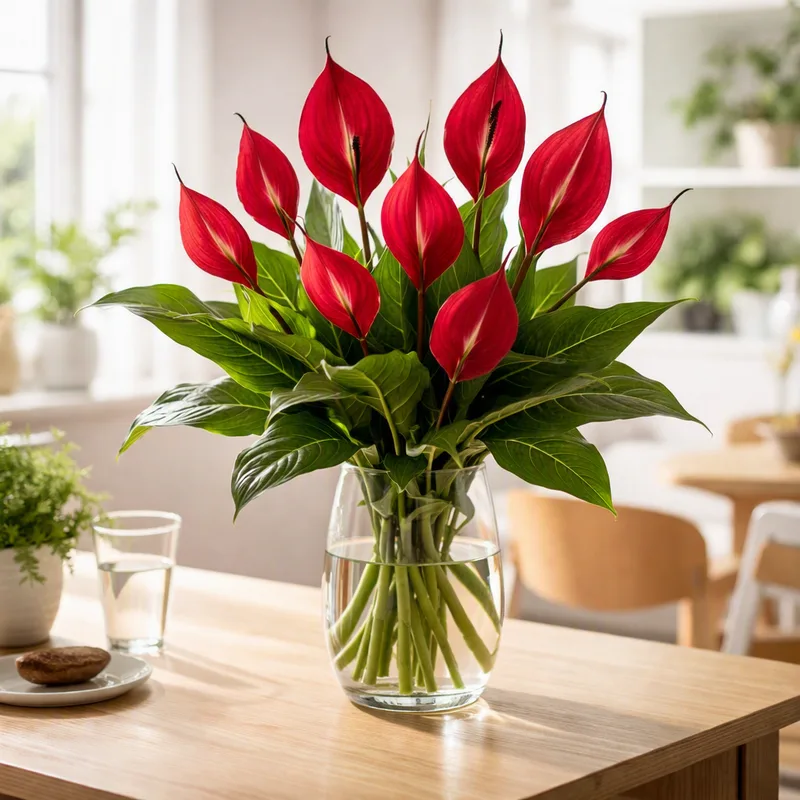 Peace lily – Red – bilde 2