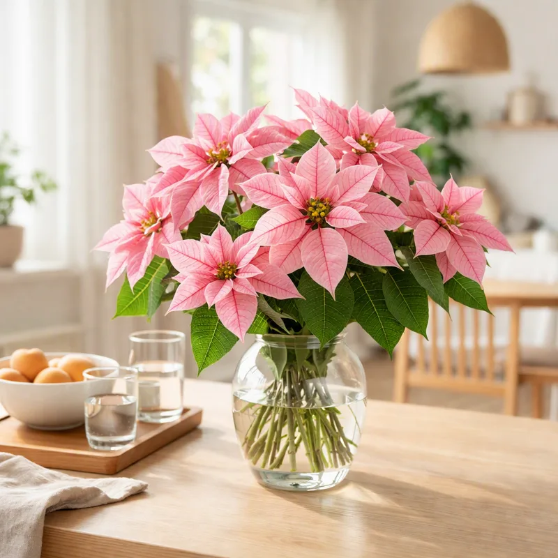 Poinsettia – Pink – bilde 2