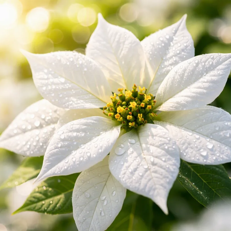 Poinsettia – White