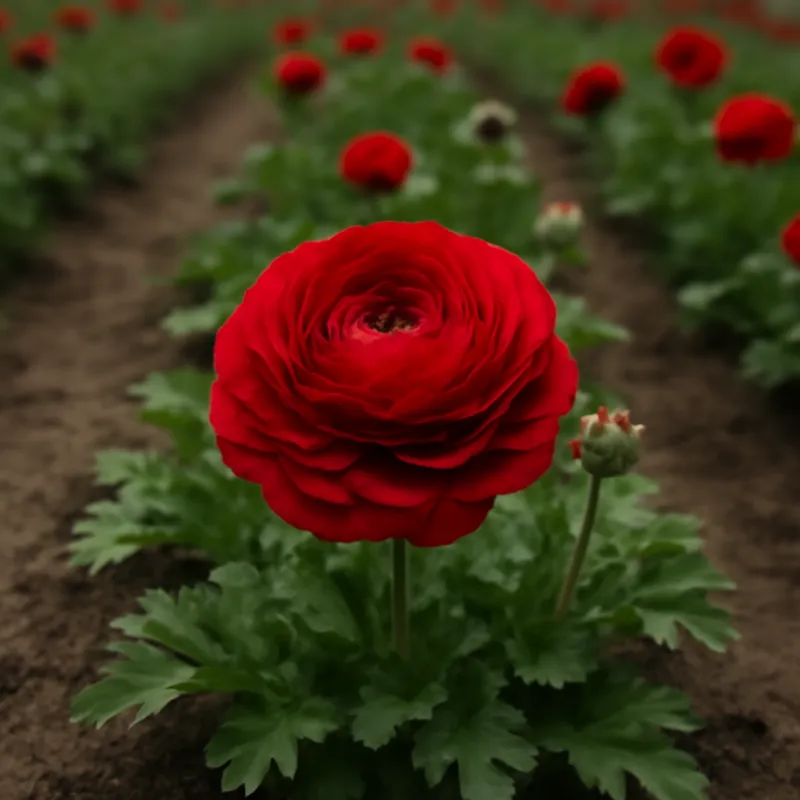 Ranunculus – Red – bilde 4
