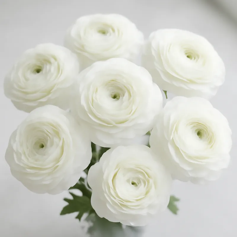 Ranunculus – White – bilde 3