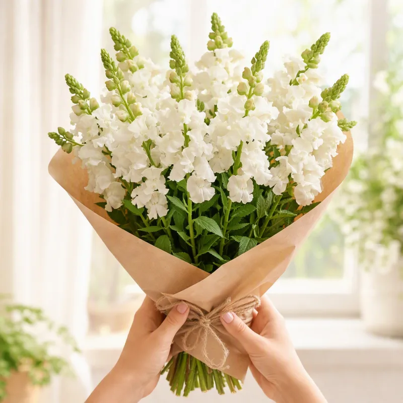 Snapdragon – White – bilde 3