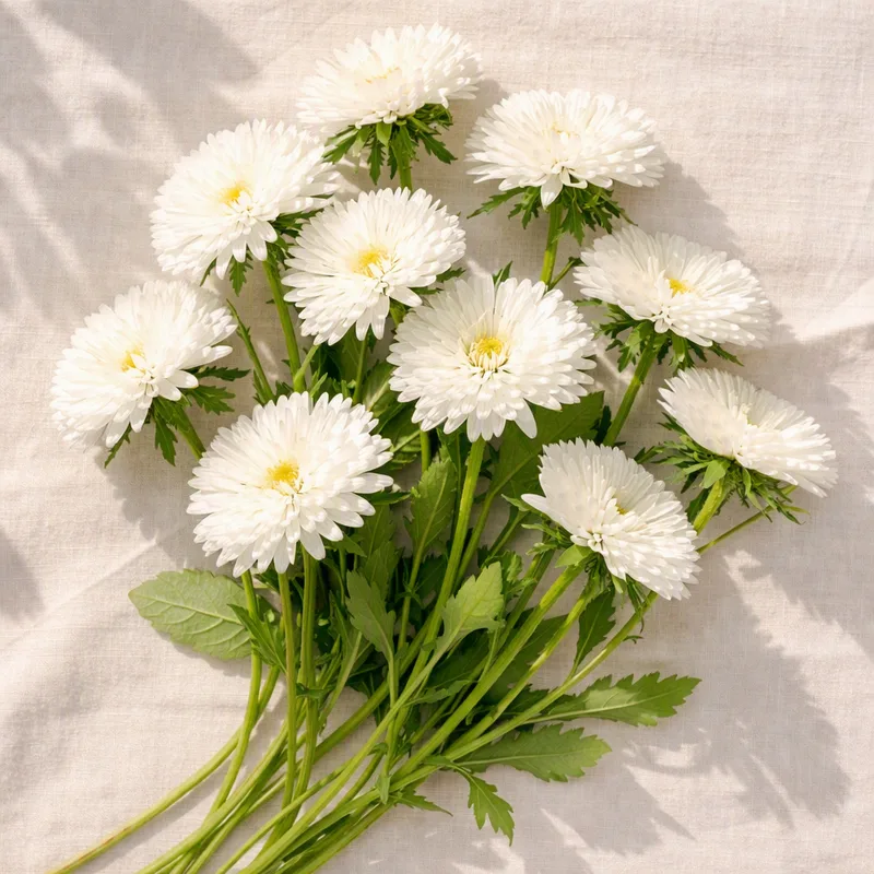 China Aster – White – bilde 4