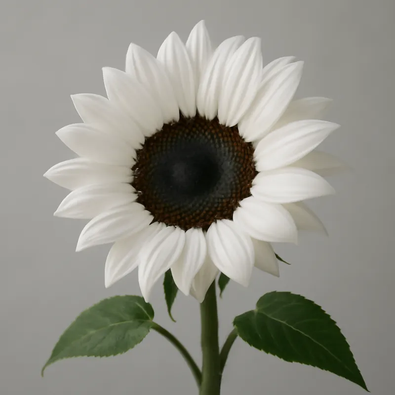 Sunflower – White