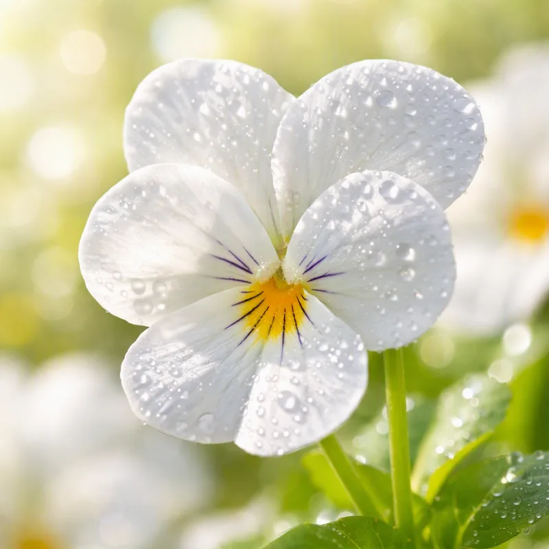 Violet – White