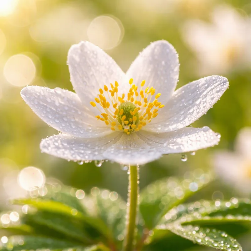 Wood Anemone – White